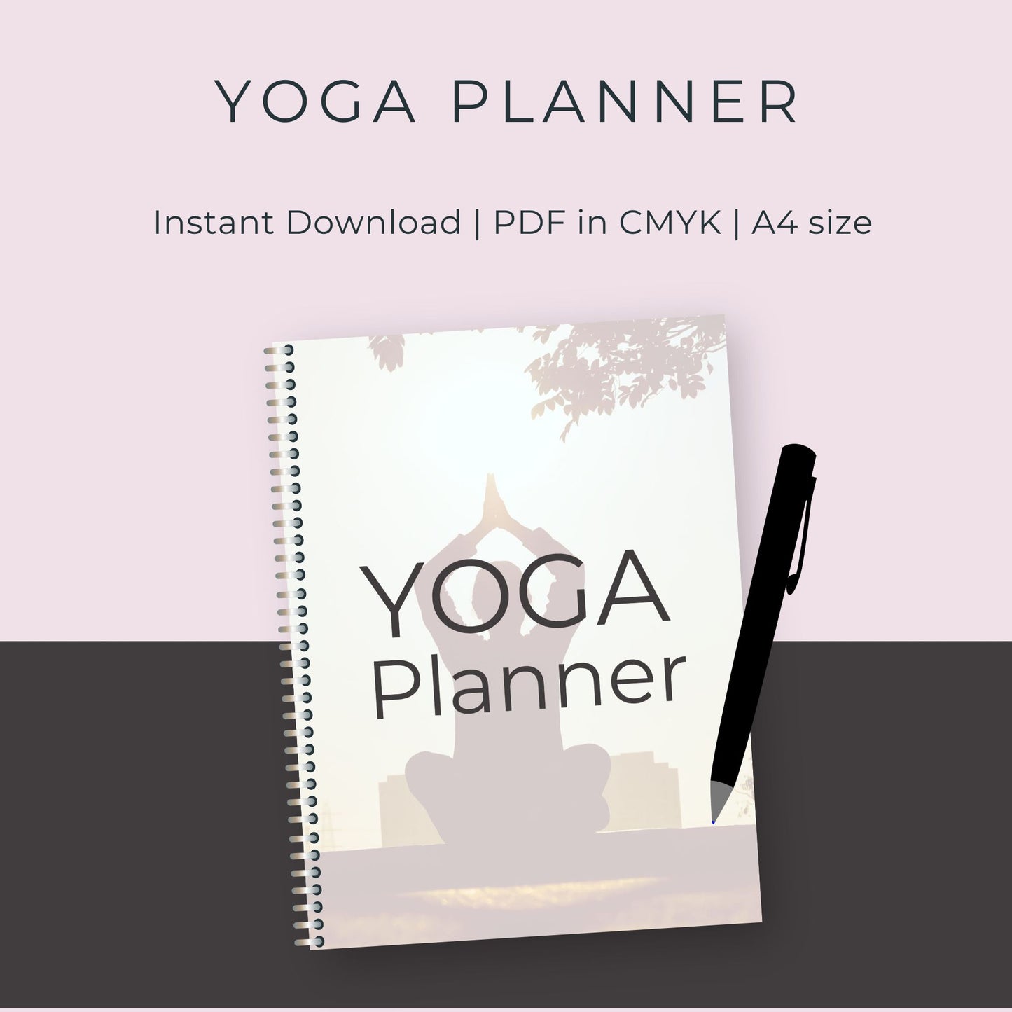 20-Page Yoga Planner | Mindfulness, Meditation & Yoga Practice Tracker